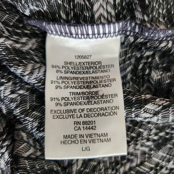 MPG Tennis Dress Womens Medium Black Gray Athletic Sheer Mesh Paneling - Picture 10 of 15